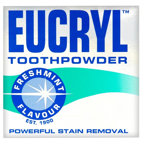 Eucryl Freshmint Powerful Stain Removal Toothpowder