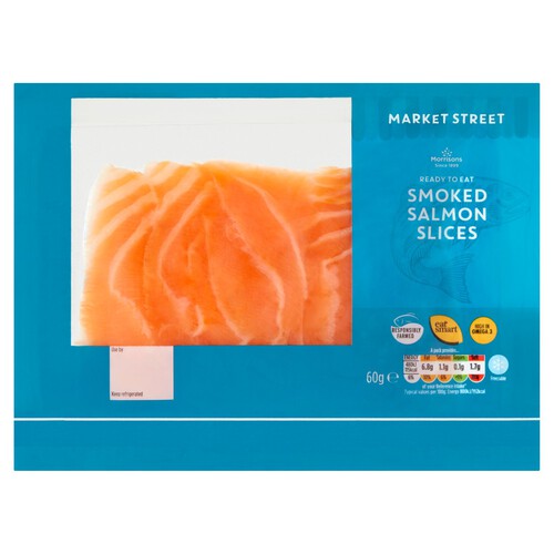 Morrisons Ready To Eat Smoked Salmon Slices