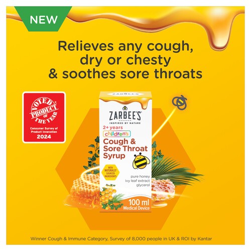 Zarbee's Childrens Cough & Throat Syrup