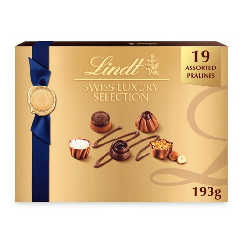 Lindt Swiss Luxury Chocolate Selection 193g