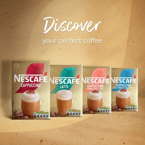 Nescafe Latte Instant Coffee 7 Sachets 