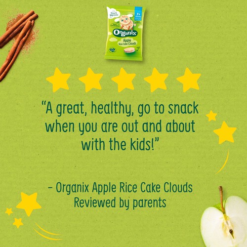 Organix Apple Rice Cake Clouds