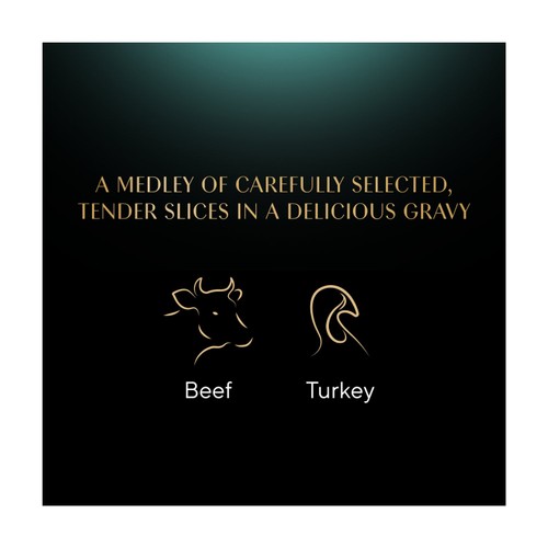 Sheba Select Slices Wet Cat Food Tray Beef In Gravy 85g