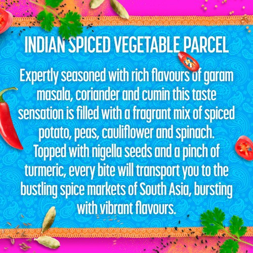 Pukka Indian Spiced Vegetable Parcel 