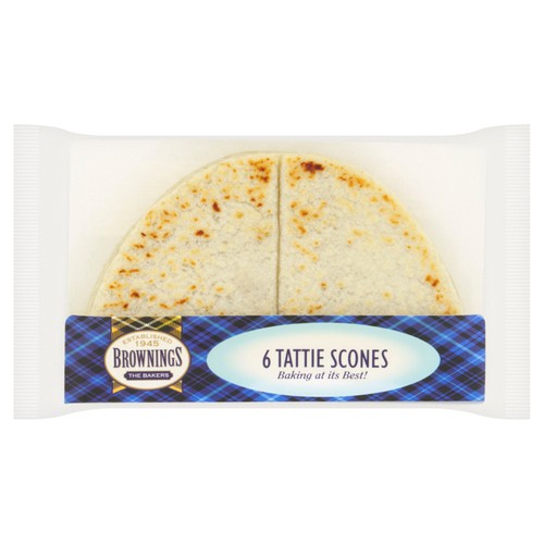 Brownings The Bakers Hand Crafted Traditional Potato Scones 