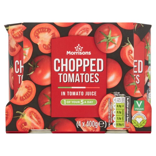 Morrisons chopped tomatoes