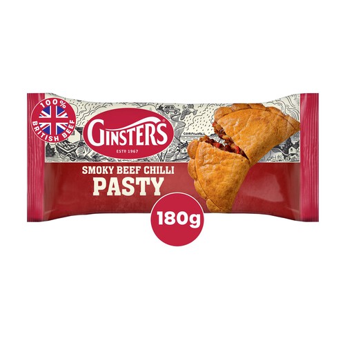 Ginsters Smoky Beef Chilli Pasty