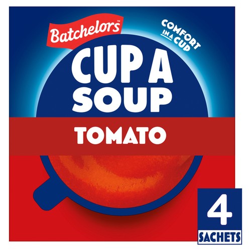 Batchelors Cup a Soup Tomato Soup 4 Instant Soup Sachets 93g