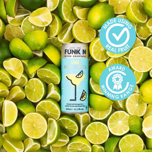 Funkin Nitro Cocktails Lime Margarita