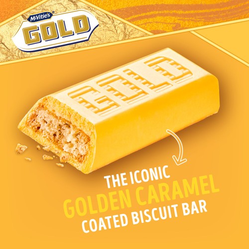 McVitie's Gold Bars 14 x 18.3g
