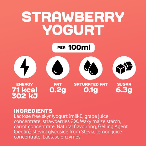 Arla Protein Strawberry Yogurt 200g