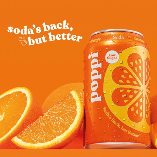 Poppi Orange 4 x 330ml
