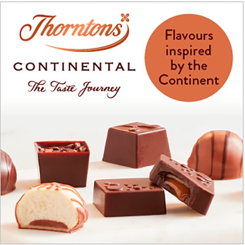 Thorntons Continental Milk, Dark, White Chocolate Gift Box