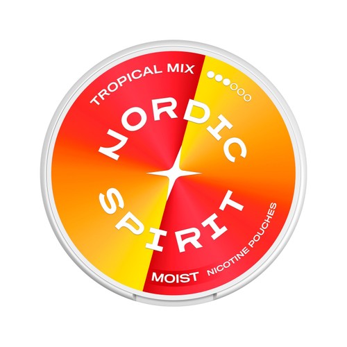 Nordic Spirit Tropical Mix Strong 9mg Nicotine Pouches