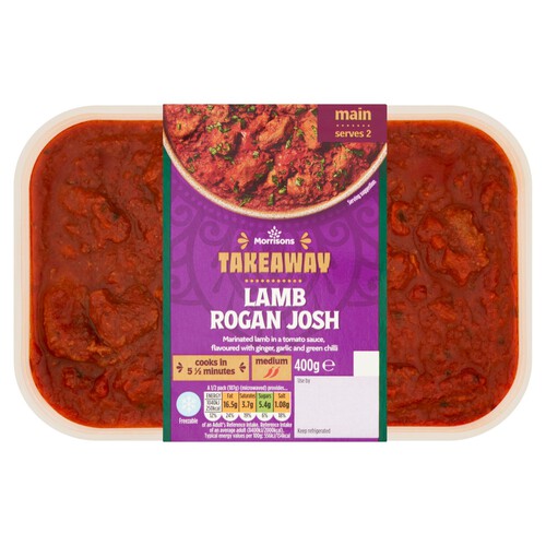 Morrisons Takeaway Lamb Rogan Josh 