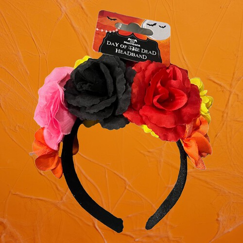 Morrisons Halloween Day Of The Dead Headband