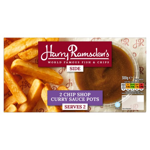 Harry Ramsdens 2 Chip Shop Curry Sauce Pots