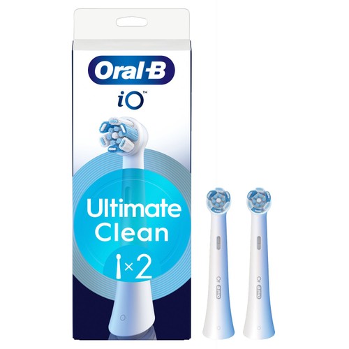 Oral-B IO Ultimate Clean White Electric Toothbrush Heads 