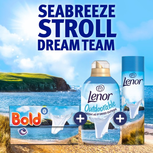 Bold Pods Sea Breeze Stroll Washing Liquid Capsules 33 Washes