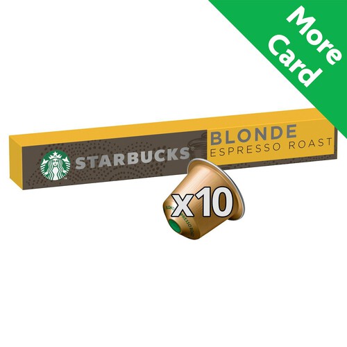 Starbucks by Nespresso Blonde Espresso Roast Coffee Pods