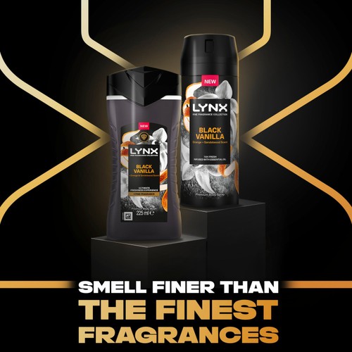 Lynx Fine Fragrance Duo Black Vanilla Gift Set