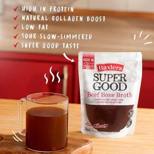 Baxters Super Good Beef Bone Broth 300g