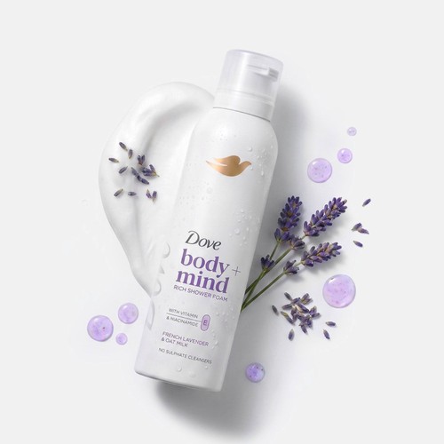 Dove Mousse Lavender & Oat Milk 