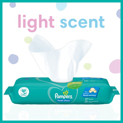 Pampers Fresh Clean Baby Wipes