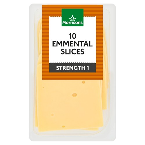 Morrisons Emmental Slices 250g