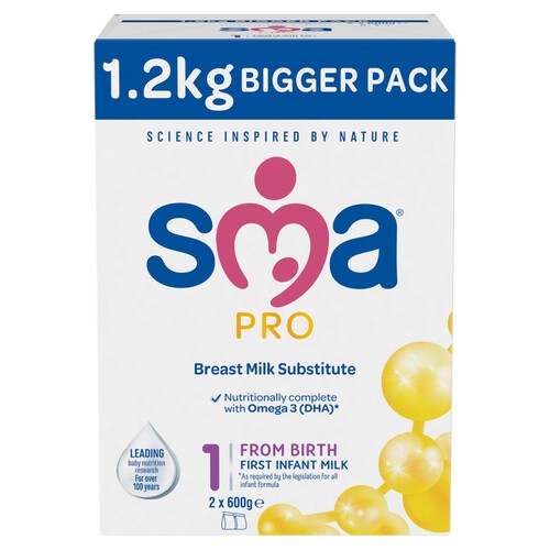 Sma Pro 1 From Birth First Infant Milk