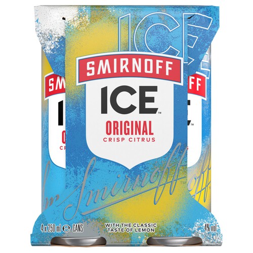 Smirnoff Ice Original 4% vol Multipack Cans