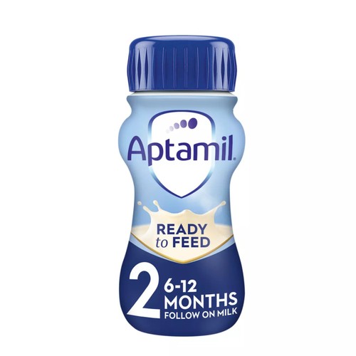 Aptamil 2 Follow On Baby Milk Formula Liquid Ready to Drink   200ml