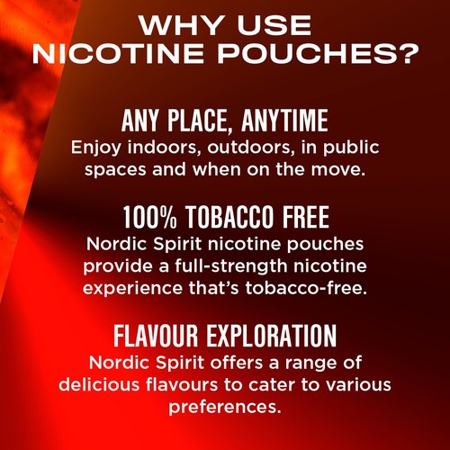 Nordic Spirit Dark Fizz Strong 9mg Nicotine Pouches