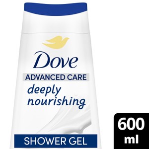 Dove Shower Gel Advanced Care Deeply Nourishing 600ml