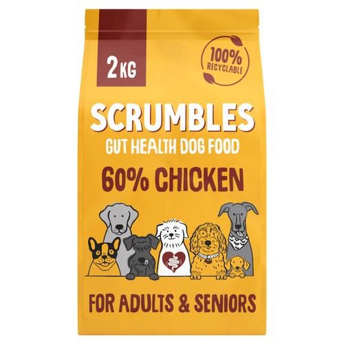 Scrumbles Dry Dog Adult & Seniors Chicken