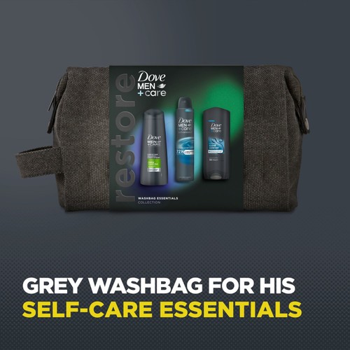 Dove Men + Care Essentials Washbag