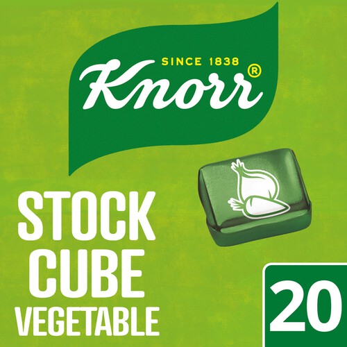 Knorr Stock Cubes Vegetable 20 x 10g