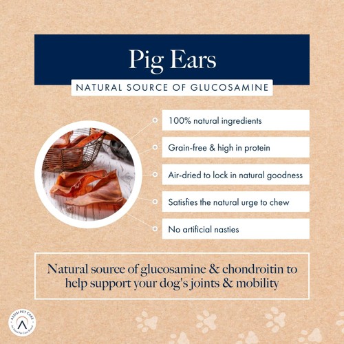 Hollings Dog Treat Pig Ears