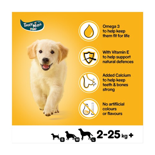 Pedigree Tasty Minis Puppy Dog Treats Chicken Chewy Cubes Morrisons Online Groceries Offers