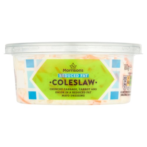 Morrisons reduced fat coleslaw