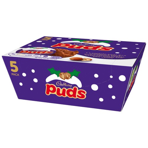 Cadbury Dairy Milk Chocolate Puds Multipack 5 x 35g