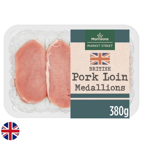 Morrisons the butcher s on market street british pork loin medallions