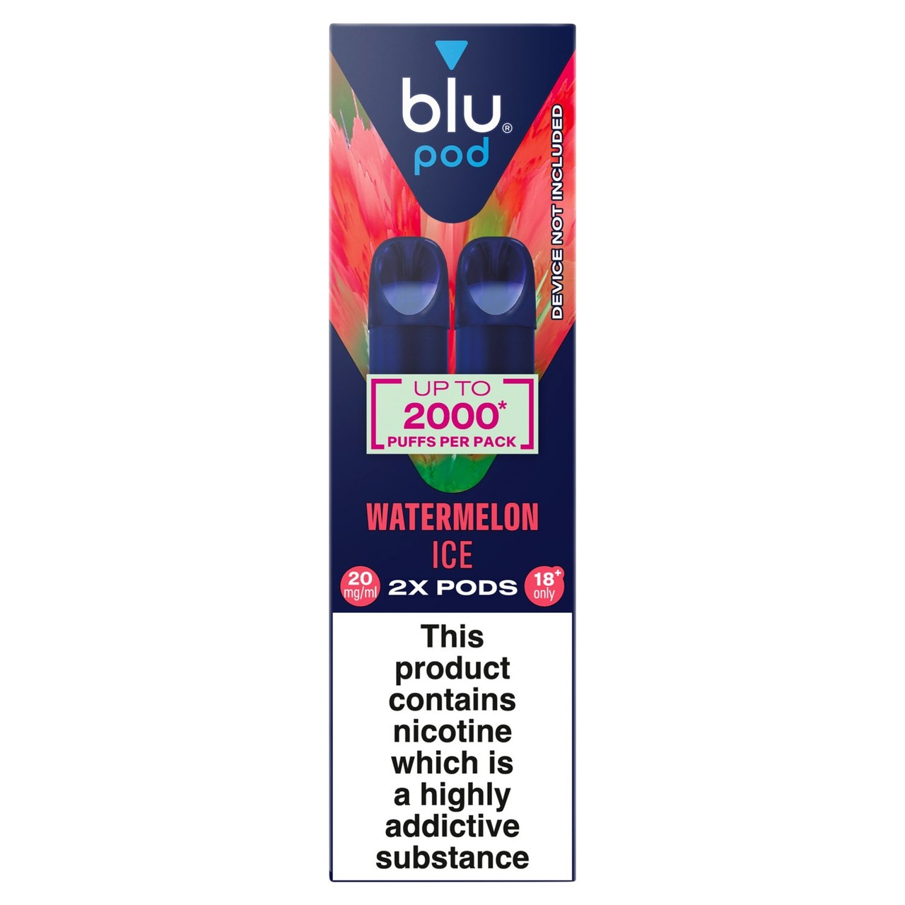 Blu Bar Pods Watermelon Ice 20mg