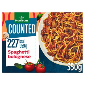 Morrisons Counted Spaghetti Bolognese