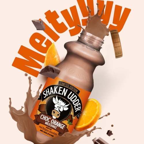 Shaken Udder Chocolate Orange 330ml