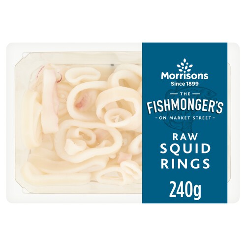 Morrisons Fishmonger's Raw Squid Rings 