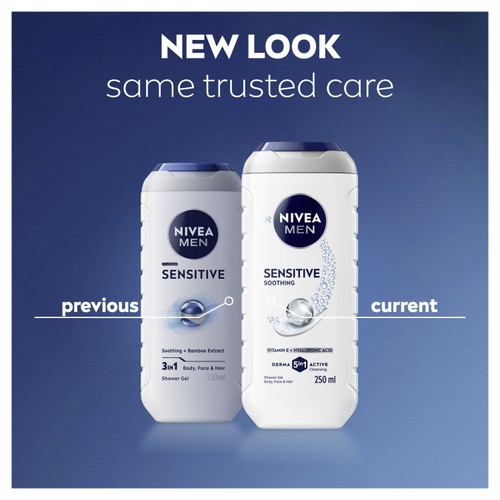 NIVEA MEN Sensitive Shower Gel