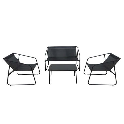 Nutmeg Textiline Sofa Set Of 4