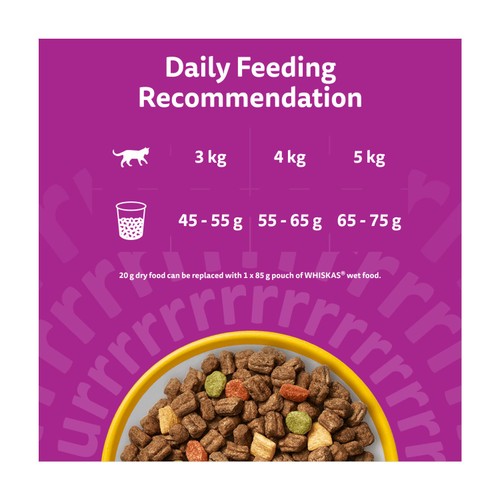 Whiskas Senior 7+ Dry Cat Food In Chicken