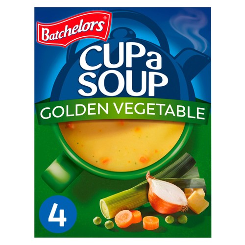 Batchelors Cup a Soup Golden Vegetable 4 Sachets